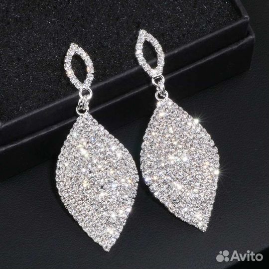 Серьги свадебные, вечерние. Новые, выбор