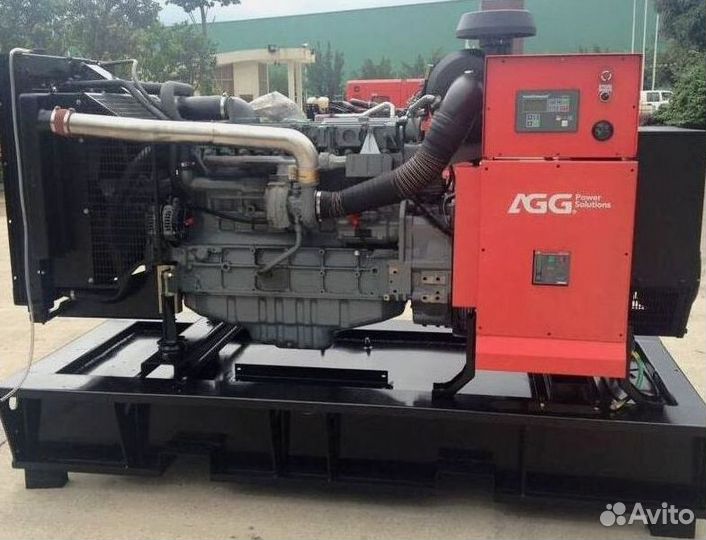 Дизельный генератор 320 кВт AGG открытый