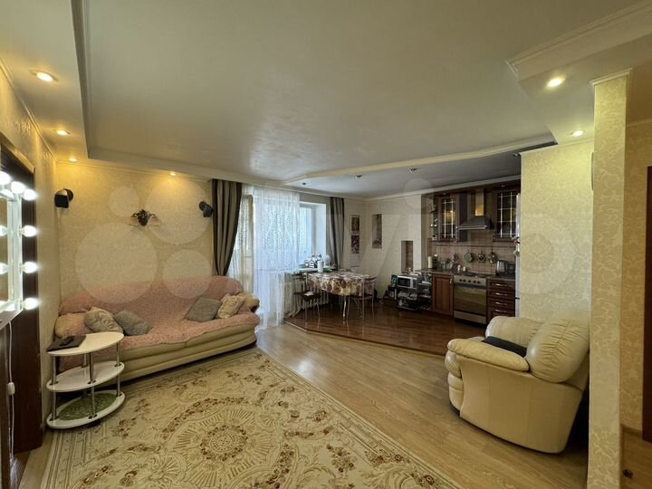 3-к. квартира, 72,3 м², 5/6 эт.