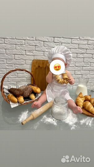 Костюм повара пекаря детский