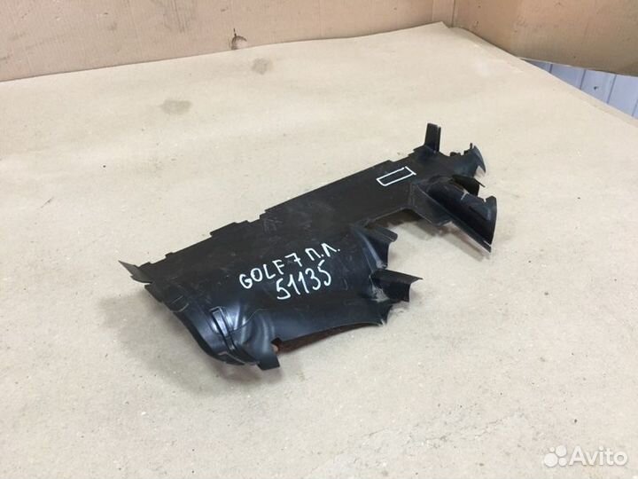 Дефлектор радиатора передний левый Volkswagen Golf