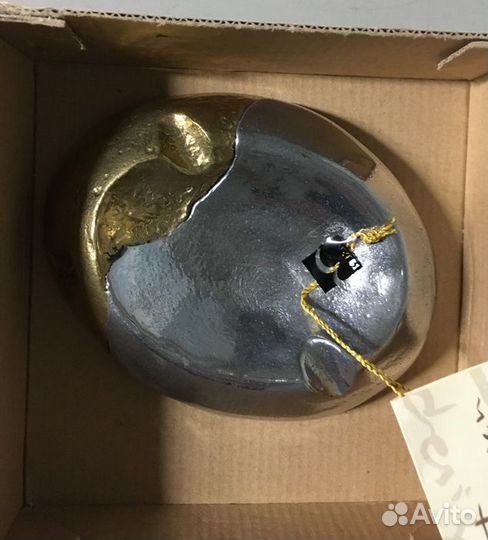 Пепельница для сигар ART3 Испания. Алюминий латунь