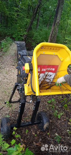 Измельчитель веток садовый