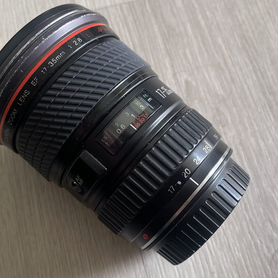 Объектив canon ef 17-35 1:2.8 L made in japan