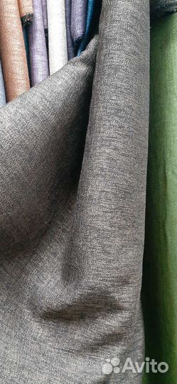 Шторы готовые, блэк-аут лён
