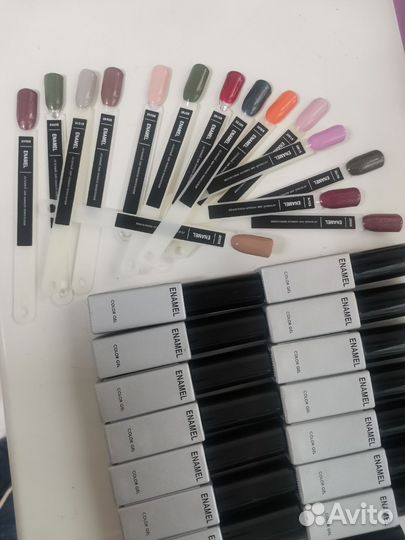 Гель лаки для маникюра набор бу