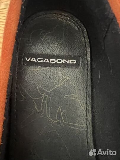 Балетки замшевые vagabond 38р