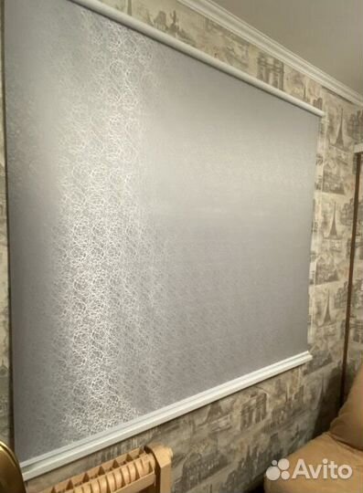 Рулонные шторы зебра в коробе S1807