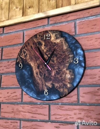 Часы настенные в стиле лофт