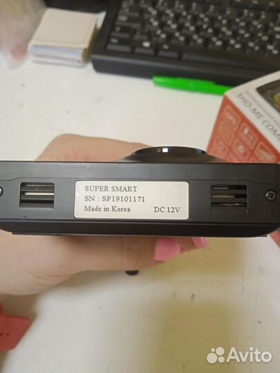 Видеорегистратор с радар-детектором SHO-ME combo s