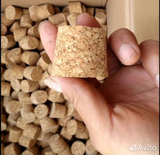 Натуральная пробка для термоса