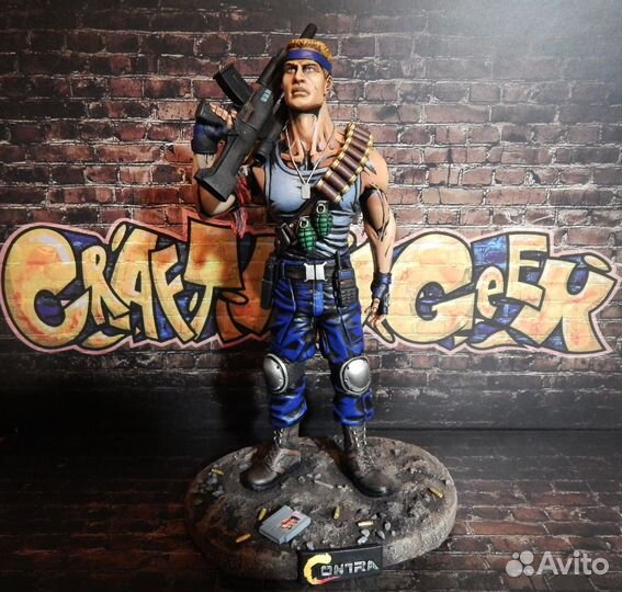 Contra контра статуэтка