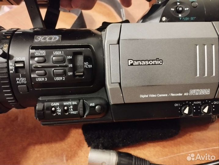 Полупрофи видеокамера panasonic AG-DVX100A