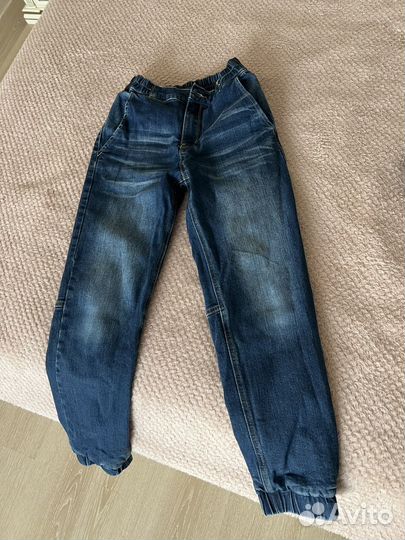 Джинсы утепленные gulliver