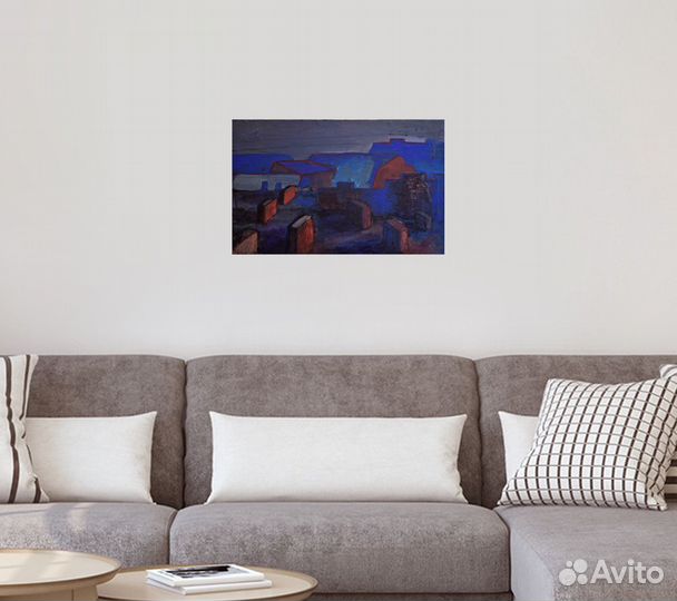 Картина акрилом 48х31 см Remanecer