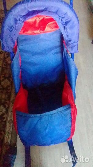 Детские санки коляска