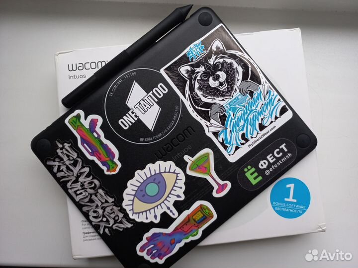 Графический планшет Wacom Intuos S Ctl-4100K-N