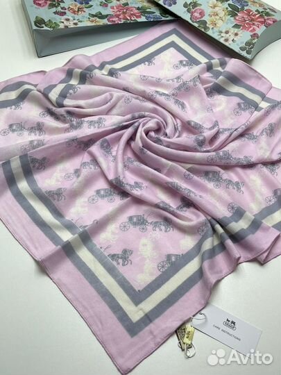 Кашемировый платок Coach 8 цветов