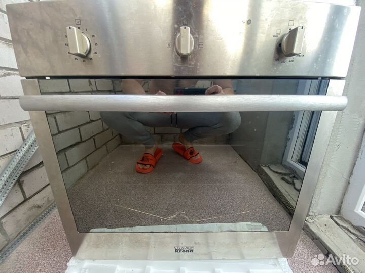 Газовый духовой шкаф Krona IGG 1604 EG inox