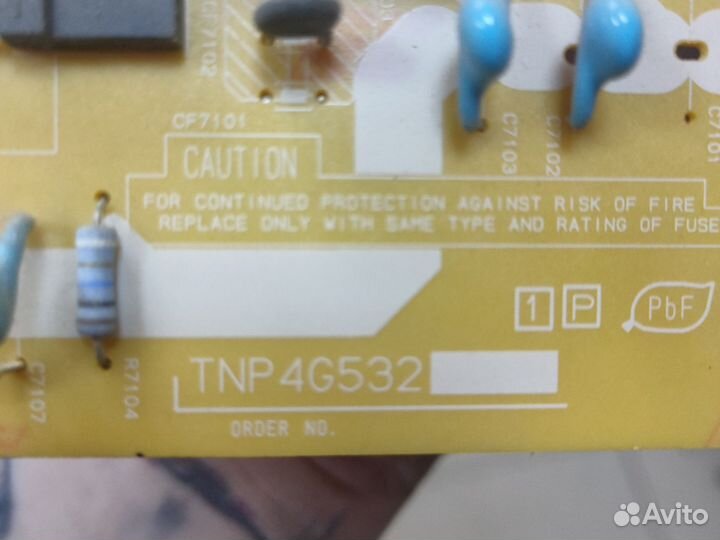 Блок питания TNP 4G532 panasonic TX-LR39EM5A