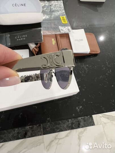 Очки celine triomphe metal