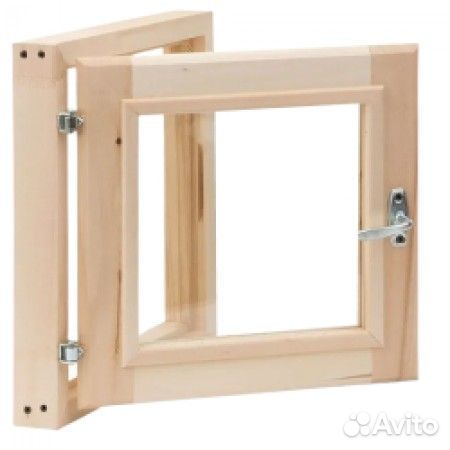 Оконный блок 500х500 липа (стеклопакет)