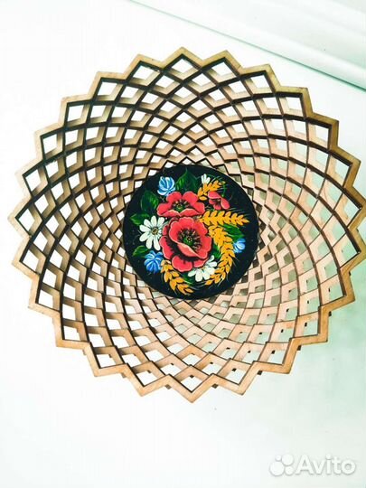 Корзинка для хлеба деревянная