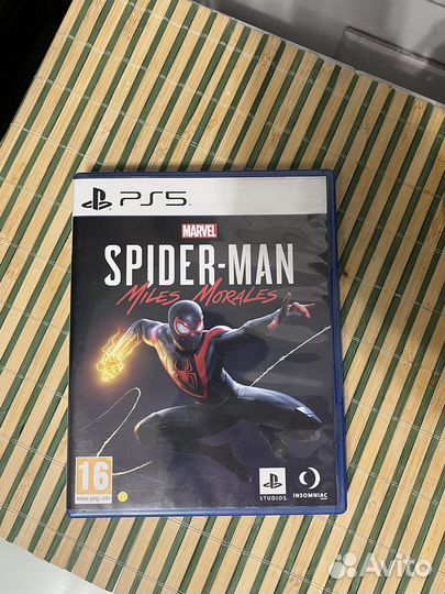 Человек паук Майлз Моралес для PS 5