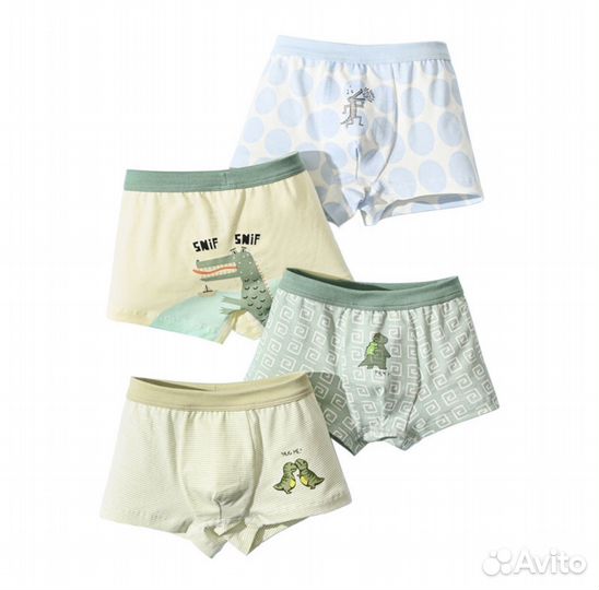 Трусы плавки для девочки комплект 3 шт