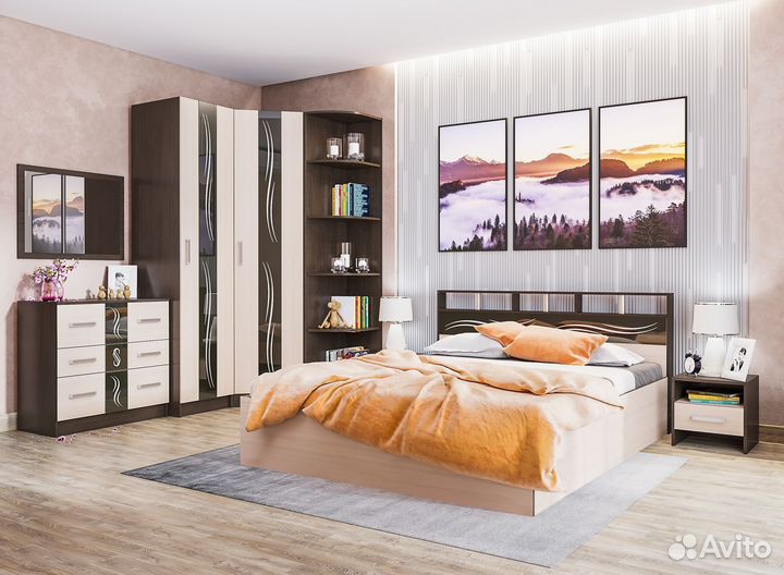 Стол письменный с тумбой и ящиком