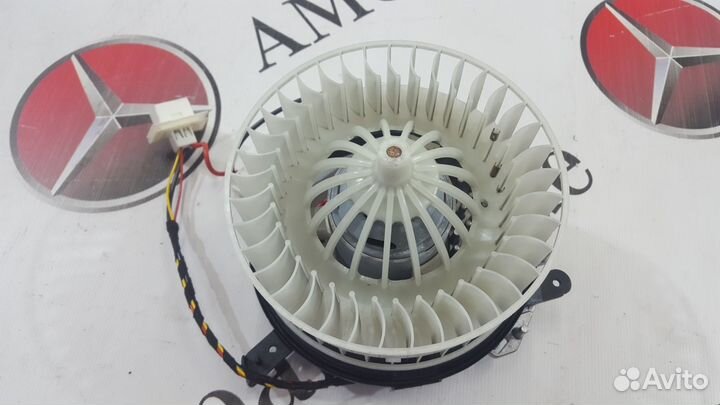 Мотор печки рестайл на Mercedes-Benz W210