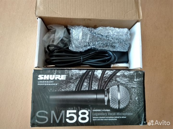 Микрофон shure sm58