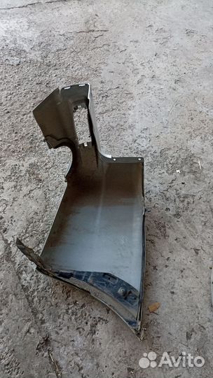 Задний бампер на mitsubishi pajero 3