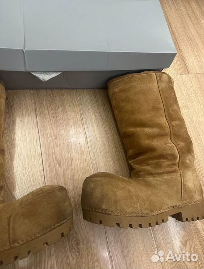Balenciaga Alaska High Fur Boots