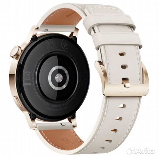 Смарт часы huawei watch gt 3 MIL-B19 White Leather