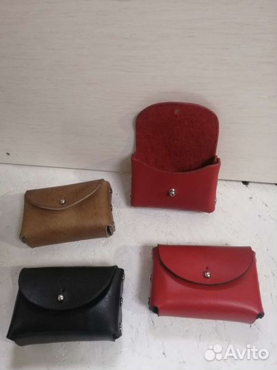 Визитница из натуральной кожи