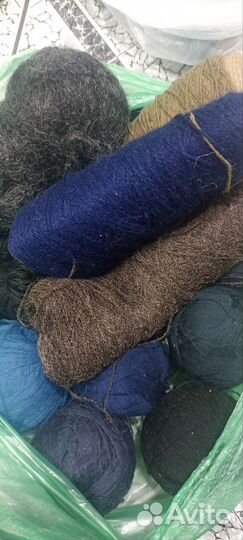 Пряжа нитки для вязания пакетом