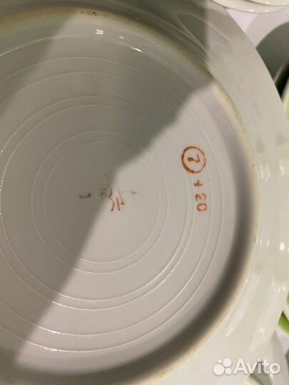 Столовая посуда СССР