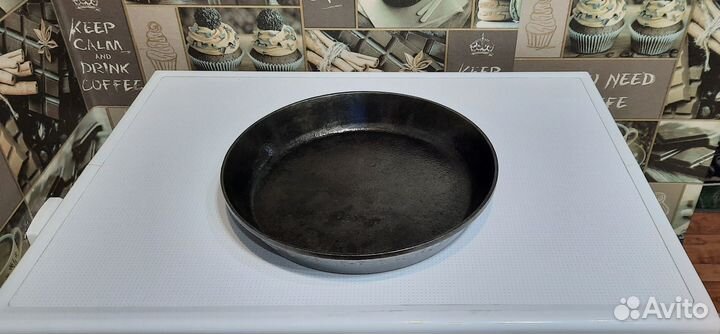 Сковороды чугунные 27см. 25см. СССР. Доставка