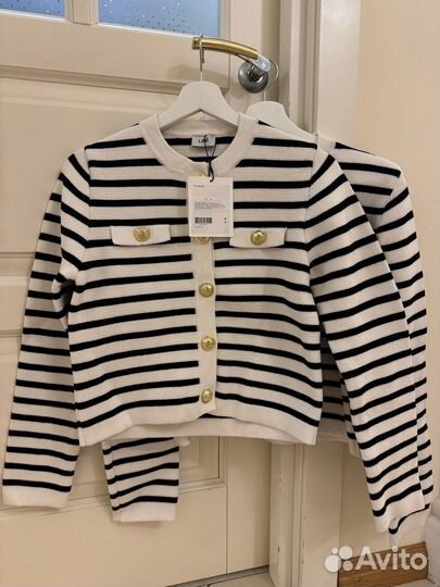 Кардиган Lime S M в полоску новый