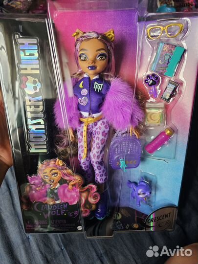 Кукла Monster high Clawdeen wolf refresh