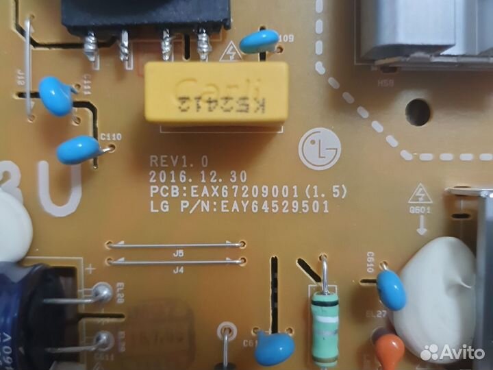 Блок питания LGP43DJ-17U1 EAX67209001(1.5)