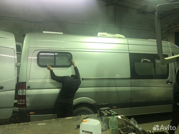 Стекло пежо боксер с установкой