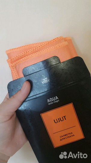 Уникальная салфетка для стекла, зеркал