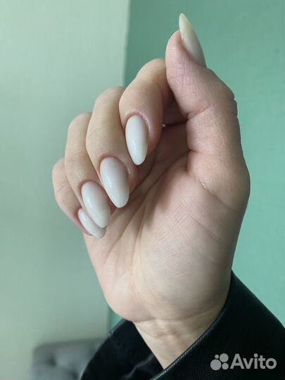 Маникюр,укрепление гелем