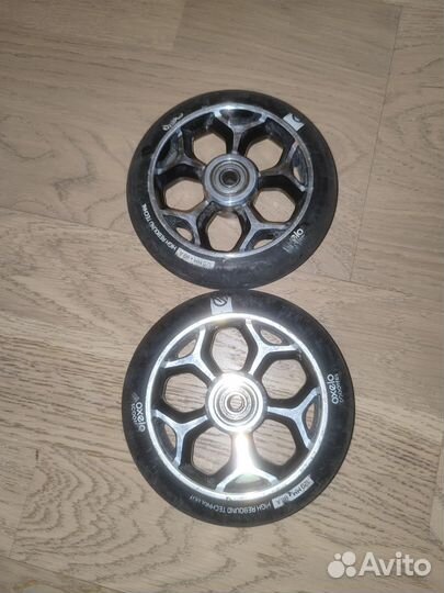 Колёса на трюковой самокат oxelo 120мм 24мм