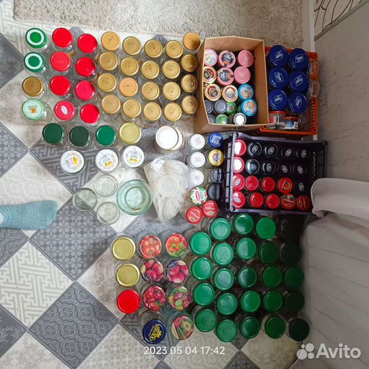 Банки стеклянные с крышками