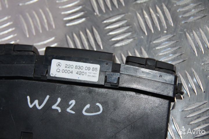 Блок управления отопителем Mercedes-Benz S-Class