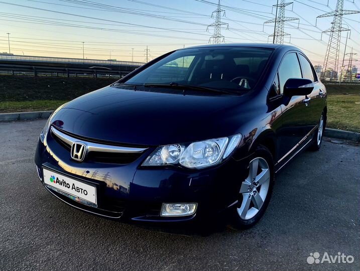 Honda Civic 1.8 AT, 2009, 205 400 км