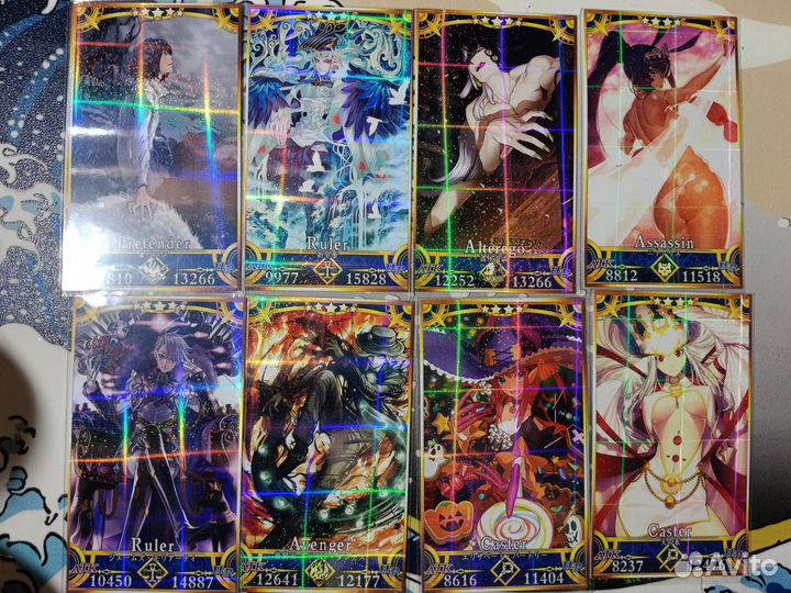 Коллекционные карты FGO / Fate Grand order